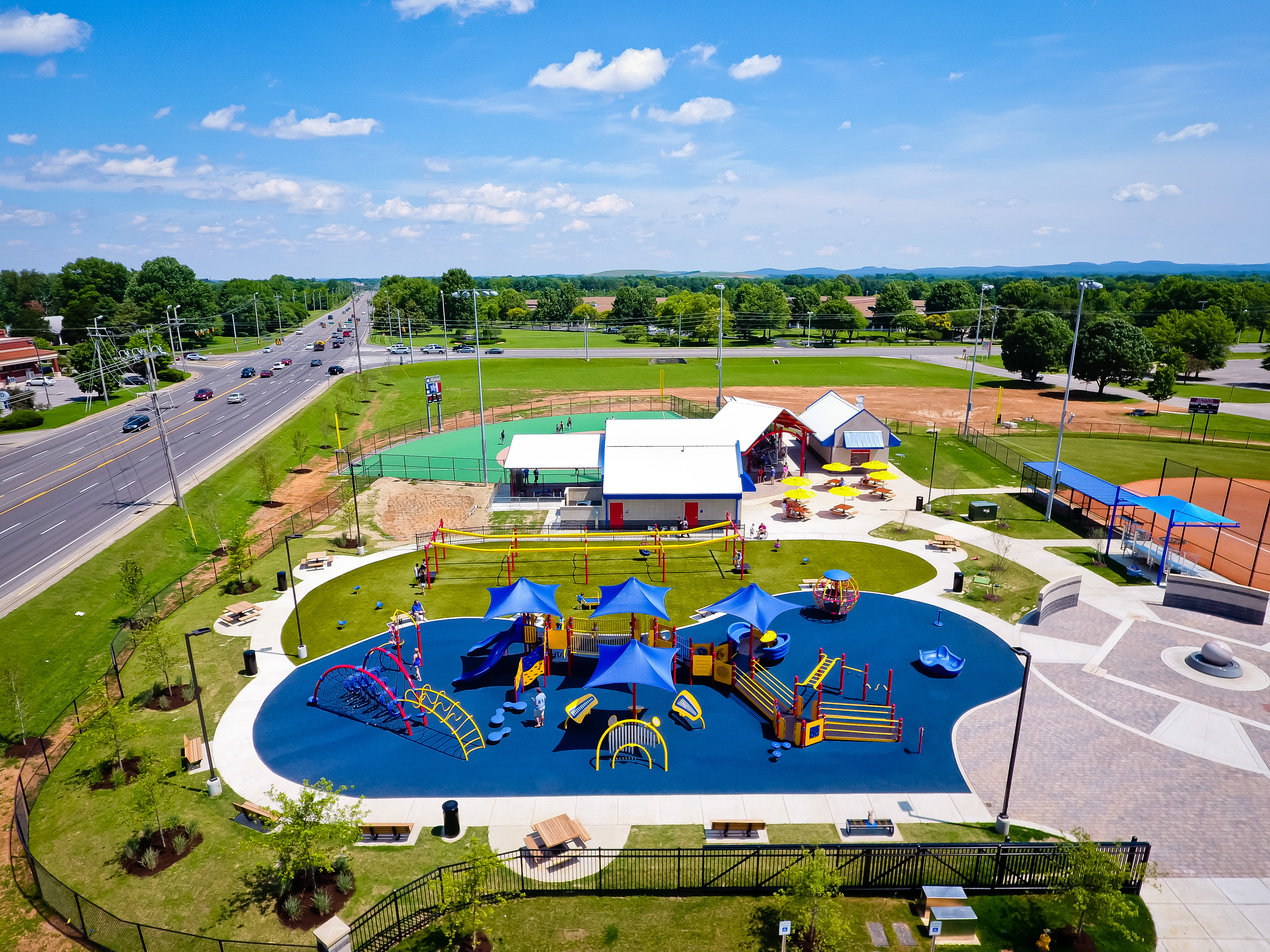 Playground and park